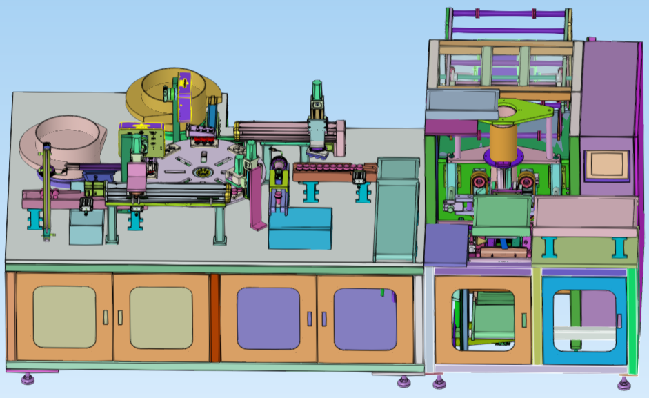 Indicator light assembly line