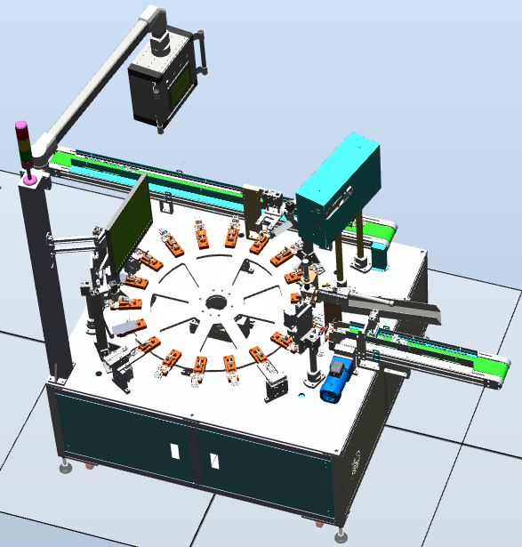 Hinge automatic assembly and testing machine